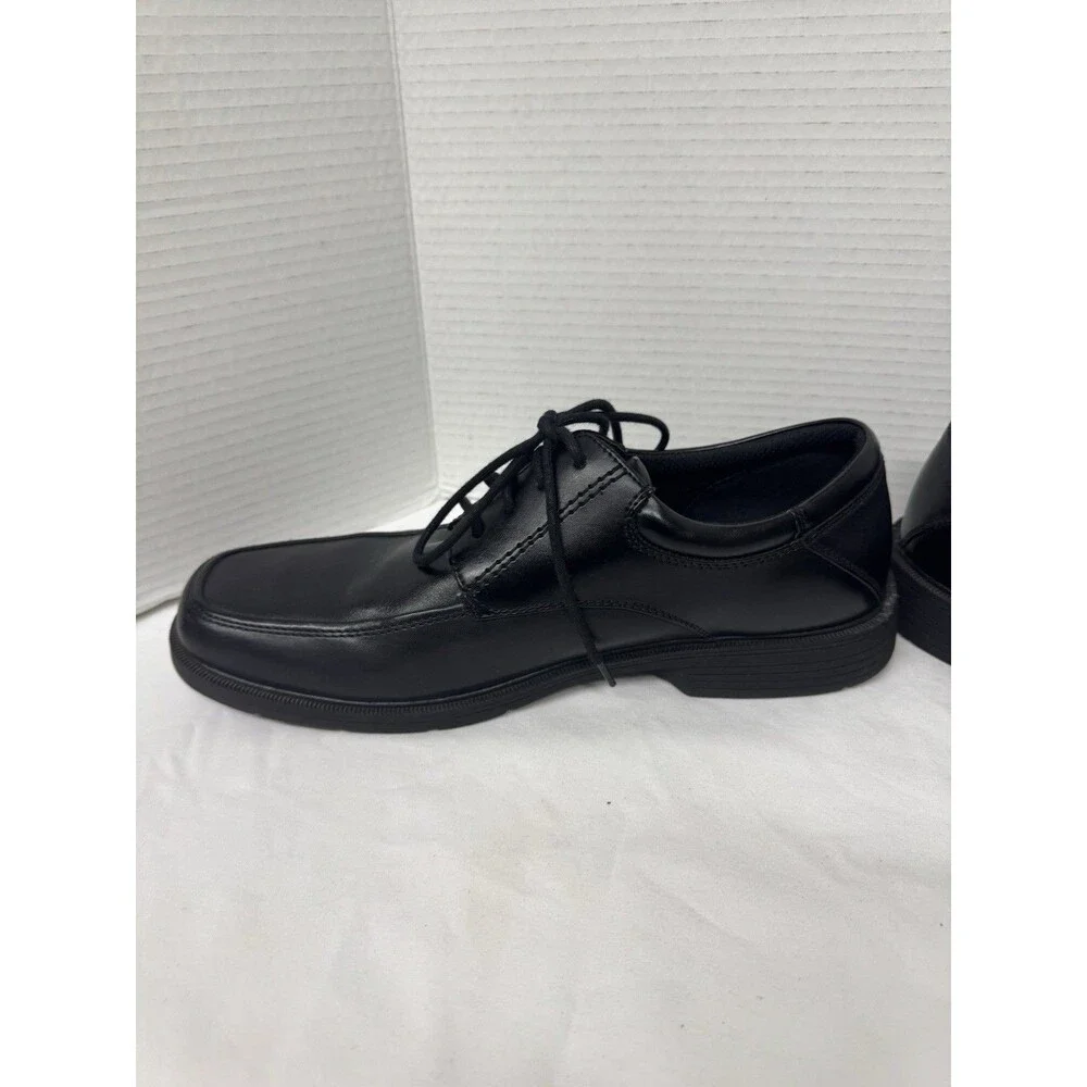 mens nunn bush shoes size 11 Pre-owned Condition Black Tie-up Comfort Gel EUC